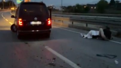 Manavgat’ta araç refüjü aşıp karşı şeride geçti: 1 yaralı