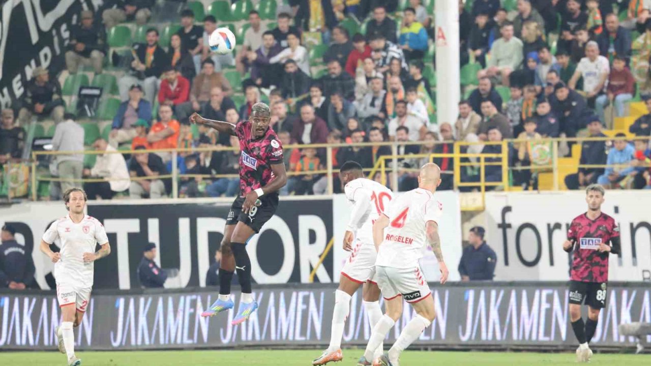 Trendyol Süper Lig: Alanyaspor: 1 - Samsunspor: 0 (Maç Sonucu)