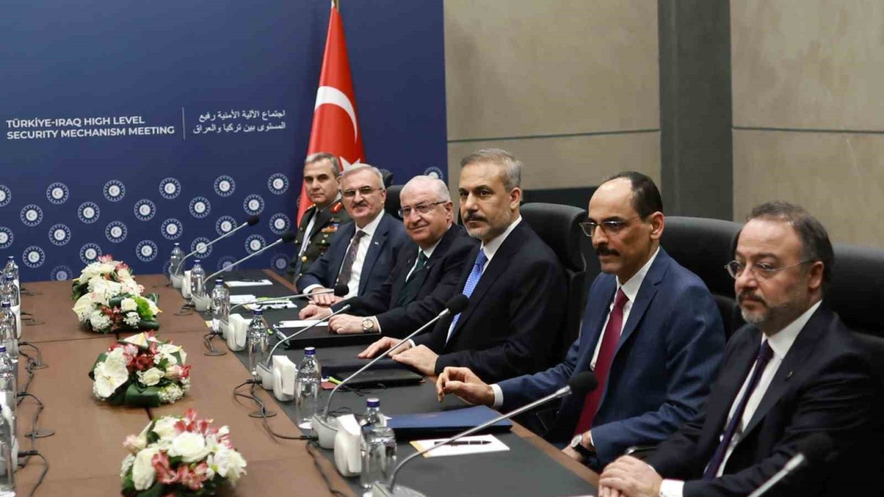 Türkiye ile Irak arasında Yüksek Düzeyli Güvenlik Mekanizması toplantısı gerçekleştirildi