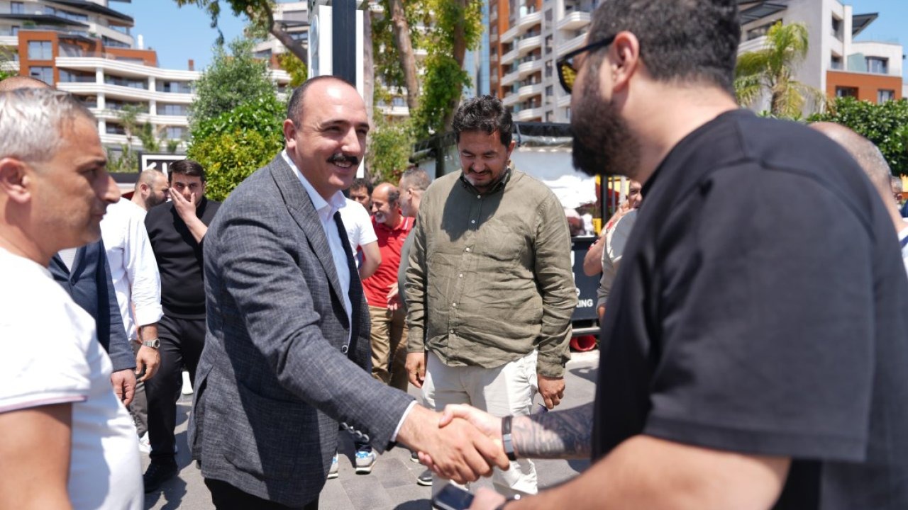 Başkan Kotan, Konyaaltı esnafıyla buluştu