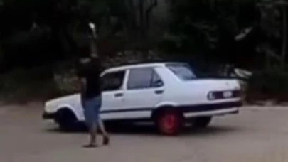 Kemer’de drift atıp havaya ateş açan şahıslara jandarmadan operasyon