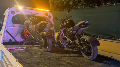 Motosikletle tek teker üzerinde gitmenin cezası ağır oldu