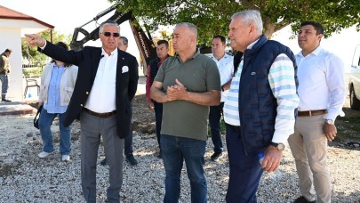 Başkan Topaloğlu ilçe genelindeki çalışmaları denetledi