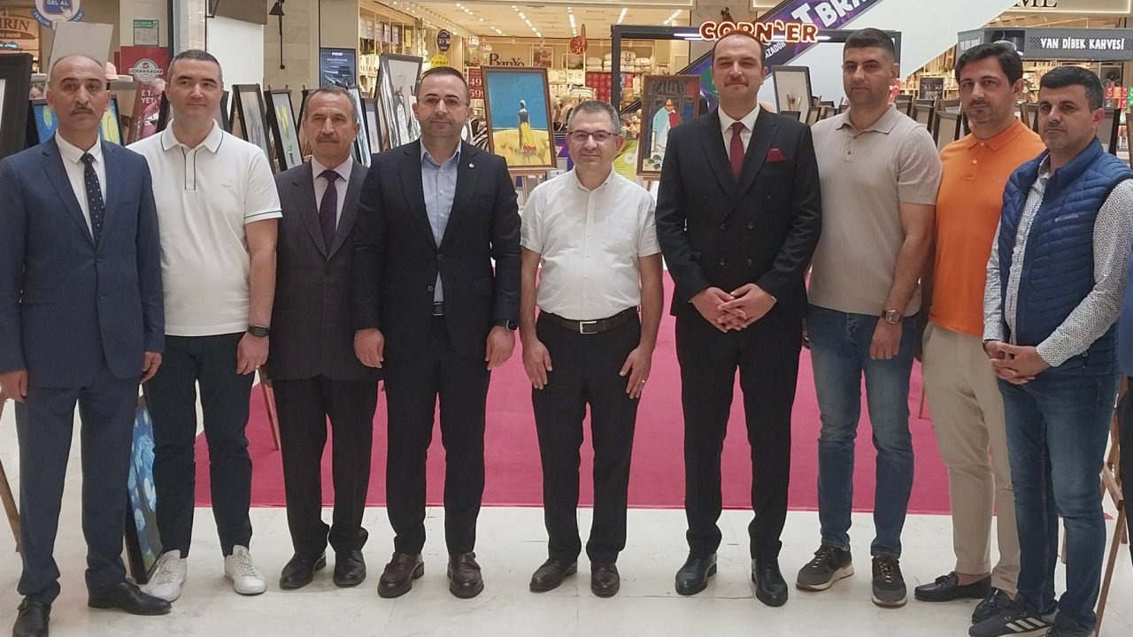 Manavgat Cezaevinde Sanatla Rehabilitasyon Sergisi