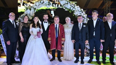 İş, siyaset ve spor dünyasını buluşturan düğün