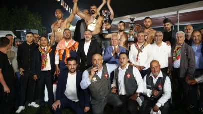 Serik'te yağlı güreş heyecanı