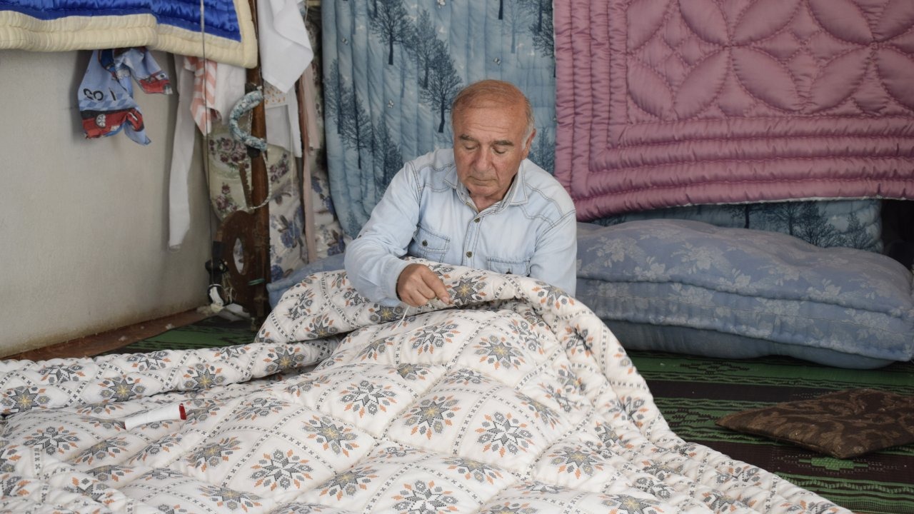 54 yıllık esnaftan 'yorgancılık unutulmasın' çağrısı