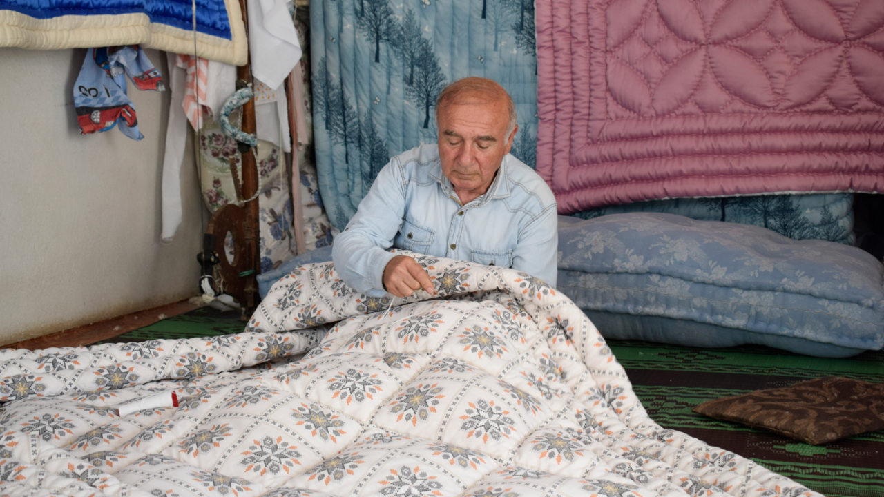 54 yıllık esnaftan 'yorgancılık unutulmasın' çağrısı