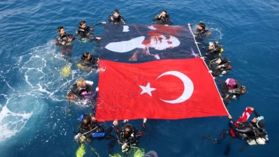 'Akdeniz'in Çanakkale'sine dalış yaptılar