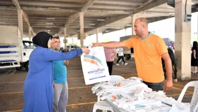 Konyaaltı'nda iki noktada kurban kesim desteği