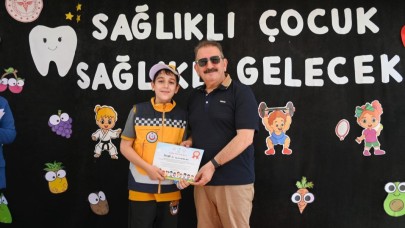 Okulda 'Sağlıklı Çocuk, Sağlıklı Gelecek' eğitimi