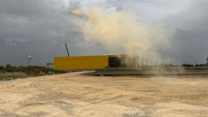 Prefabrik fabrikasında 24 saat çalışma mahalleliyi canından bezdirdi