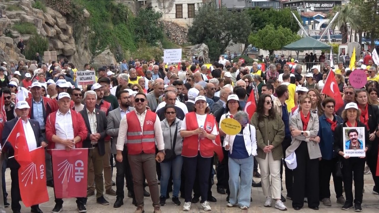 Alanya’da 1 Mayıs coşkuyla kutlandı