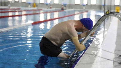 Alanya’da engelli bireyler sporla güçleniyor