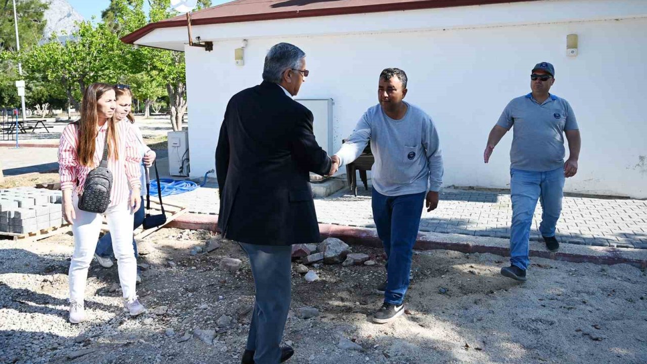 Başkan Topaloğlu ilçe genelindeki çalışmaları denetledi