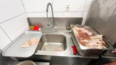 Bozulmuş meze, et ve et ürünleri kullanan restoran mühürlendi