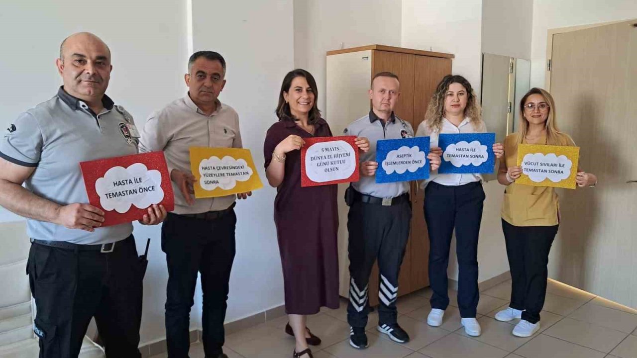El hijyenine dikkat çektiler