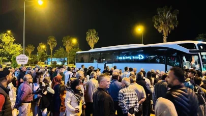 Gazipaşa’da hacı adayları kutsal topraklara uğurlandı