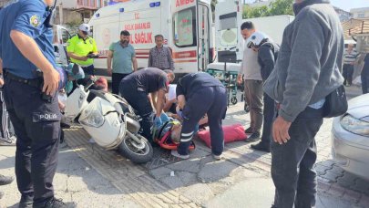 Gazipaşa’da Ters Yön İhlali Kazaya Neden Oldu: 1 Yaralı