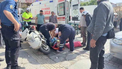 Gazipaşa’da Ters Yön İhlali Kazaya Neden Oldu: 1 Yaralı