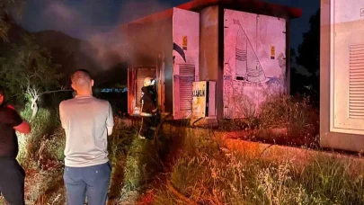 Gazipaşa’da trafo yangını ekiplerin müdahalesiyle söndürüldü