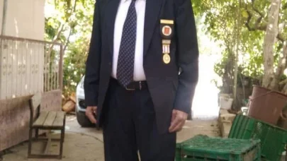 Hayatını kaybeden Kıbrıs gazisi törenle toprağa verildi