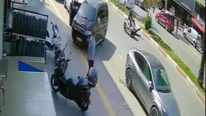 Huzurevi sakinine motosiklet çarptı