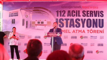 Kepez’de 112 Acil Sağlık İstasyonu’nun temeli atıldı
