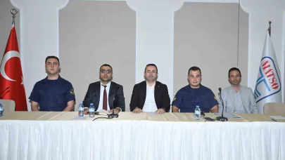 Manavgat’ta deniz ve ırmak turizmi için güvenlik toplantısı düzenlendi