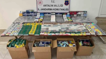 Manavgat’ta iki işletmeye kaçak elektronik sigara operasyonu