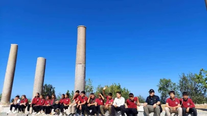 Öğrenciler tarihe yolculuk etti