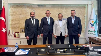 TFF Başkanı Manavgat Belediye Başkanı'na Ziyaret Gerçekleştirdi