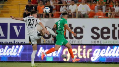 Trendyol Süper Lig: Alanyaspor: 1 - Beşiktaş: 1 (Maç sonucu)