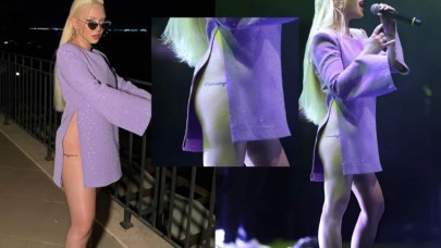 Ece Seçkin Derin Yırtmaçlı Elbisesiyle Nefes Kesti