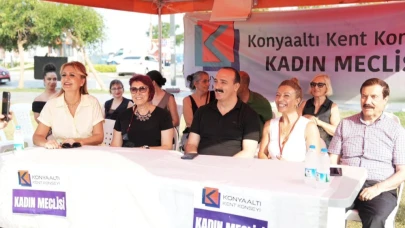 Konyaaltı Belediye Başkanı Cem  Kotan’dan üreten kadınlara destek