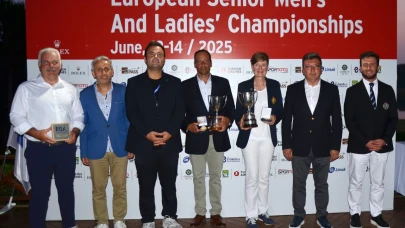 Antalya'da European Senior Men's & Ladies' Championship 2025 sona erdi