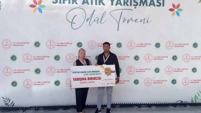 Burdurlu öğrenci Türkiye birincisi