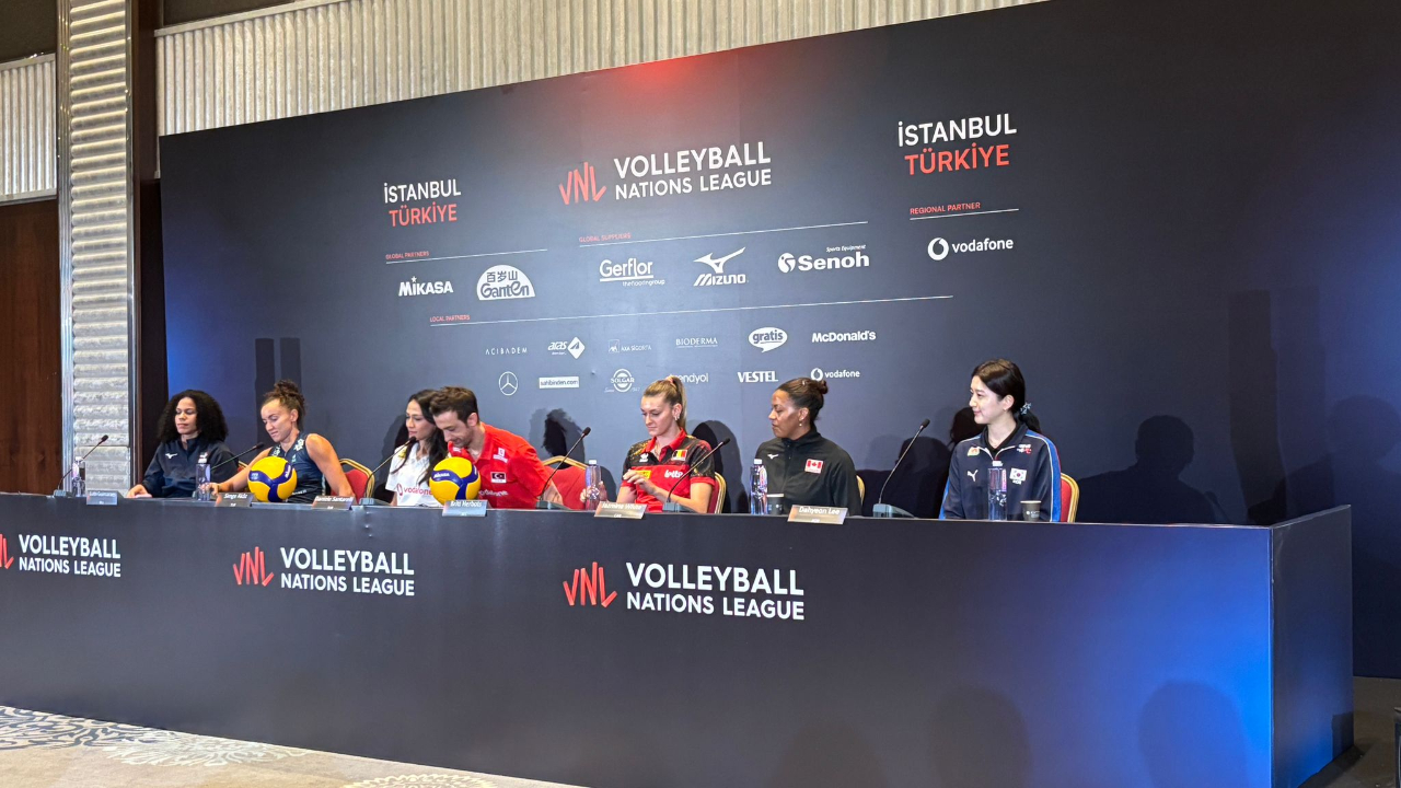 Voleybol Milletler Ligi'nin 2’nci haftası öncesi basın toplantısı düzenlendi
