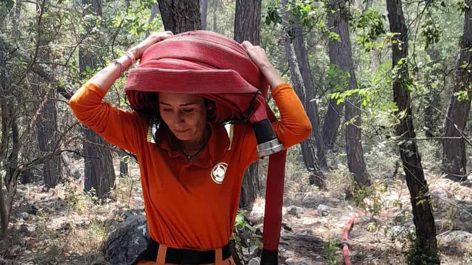 Antalya'da orman yangını