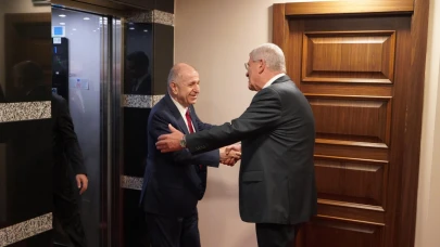 Özdağ, Dervişoğlu'nu ziyaret etti