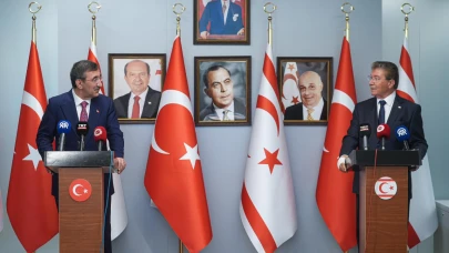 Cumhurbaşkanı Yardımcısı Cevdet Yılmaz, KKTC'de