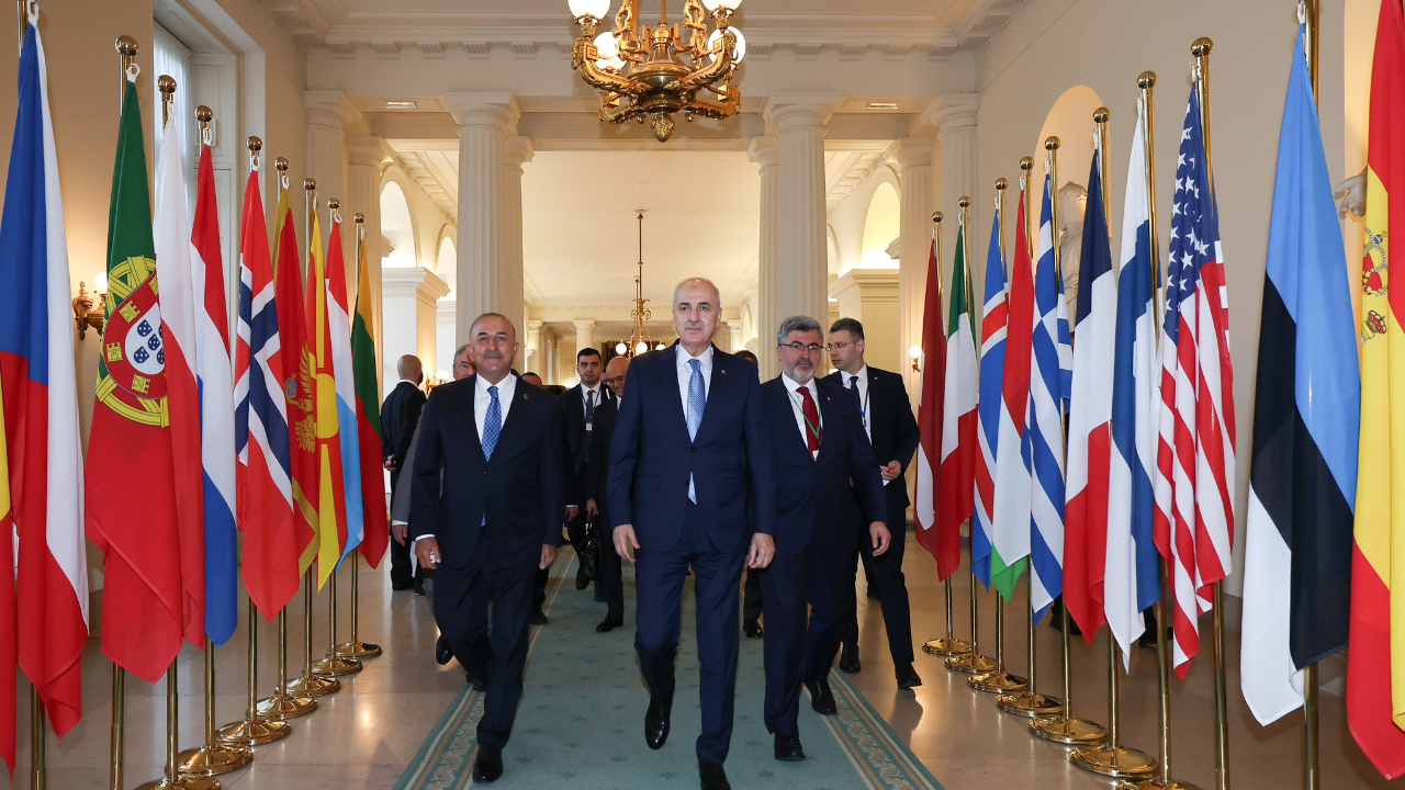 TBMM Başkanı Kurtulmuş, Brüksel’deki NATO Parlamento Başkanları Zirvesi'nde