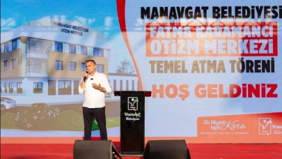 Manavgat Belediyesi Fatma Karamancı Otizm Merkezi’nin temeli atıldı