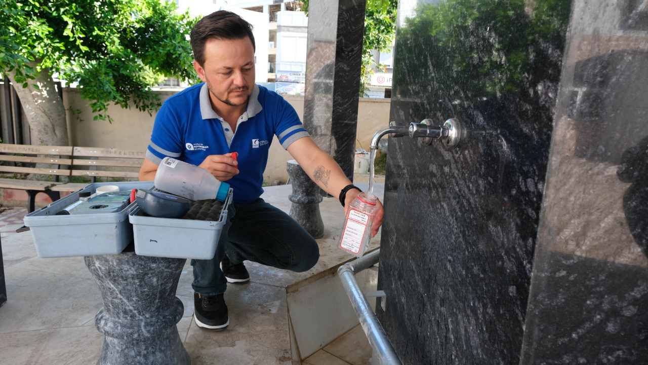 Antalya'nın suyu ASAT denetimiyle güvende