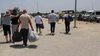 Antalya’da infaz düzenlemesiyle tahliyeler başladı, bayram sevinci ikiye katlandı