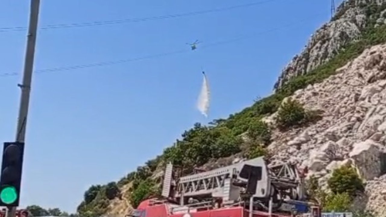 Antalya’da ormanlık alanda çıkan yangın kontrol altına alındı