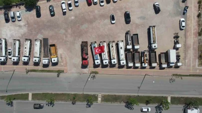 Antalya’da sahte belgelerle tescil edilen 22 araç muhafaza altına alındı