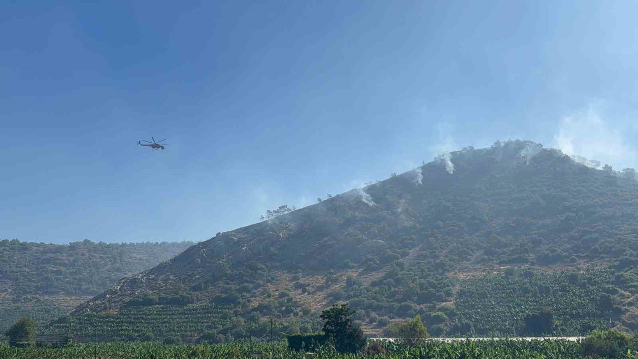 Antalya’daki orman yangını 3 saatte kontrol altına alındı