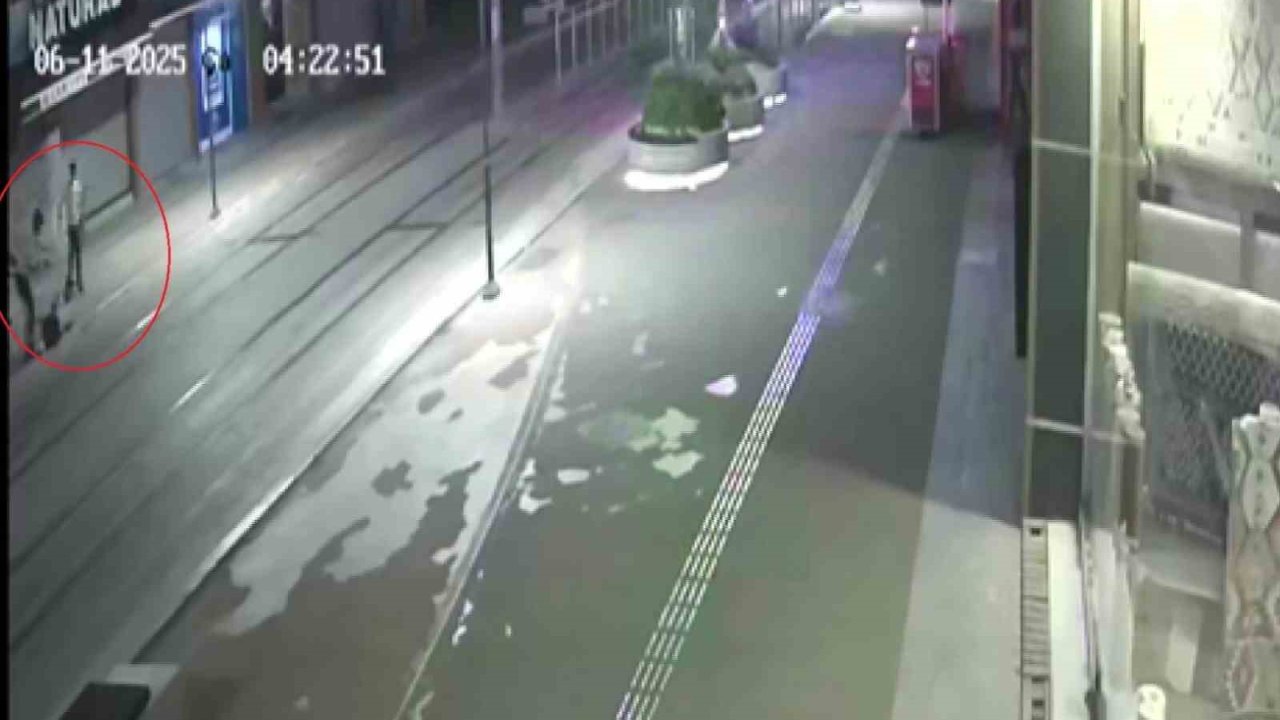 Bankta oturan genci önce darp ardından gasbeden şüpheli tutuklandı