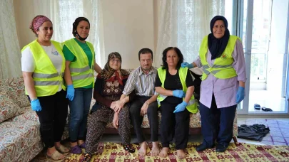 Bayram öncesi şehit annesini duygulandıran hizmet